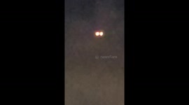 'That's crazy': San Diego local spots strange lights hovering in night sky