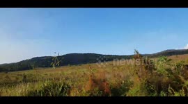 300 KM road Jayapura to Sarmi, Papua Province in Indonesia