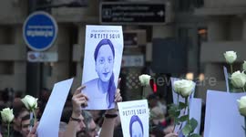 Lola Daviet: Right-wing demonstrators take to streets of Paris