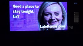 'Need a place to stay tonight, Liz?' - LateRooms' gimmick on night UK Prime Minister resigns