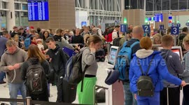 Bristol airport passengers once again encounter chaos as half-term begins