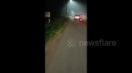 Thick smog from Diwali firecrackers shrouds southern India