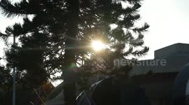 Solar eclipse in southern india
