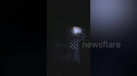 Powerful Philippines earthquake damages century-old church belfry