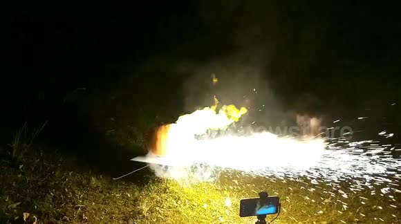 Halloween means this YouTuber stuffs 1,000 sparklers inside pumpkin