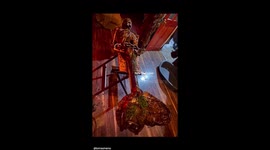 Halloween-obsessed couple spend two months turning home into £2,000 DIY haunted house