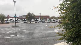 Travellers cause half-term misery for tourists after invading car park near Shakespeare's birthplace in Stratford-upon-Avon