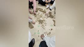 Chinese customer uses £2,400 worth of coins to pay car deposit