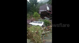 Tropical Storm Nalgae causes landslides, major flooding in southern Philippines
