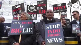 Hindu diaspora protest against alleged BBC Hinduphobia, days after UK gets first Hindu Prime Minister