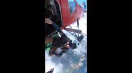 'Don't think. Just do' - The boys jump out of a flying plane without any plan!