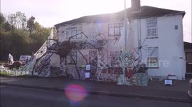Stunning 'spider themed' Halloween House in Kent, UK