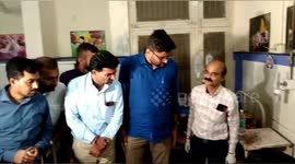 Morbi bridge tragedy: Gujarat official visits injured people in hospital