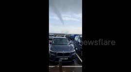 France: Waterspout Spotted Off Kérity Shore