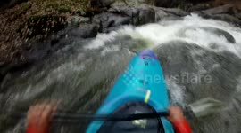 Broken Paddle and Swim - Gorilla (V+) Green River Narrows
