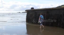 Tsunami debris Oregon Coast 06/08/2012 