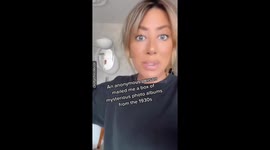 'Heirloom hunter' discovers family album from early 1900s – revealing tragic WWII love story.