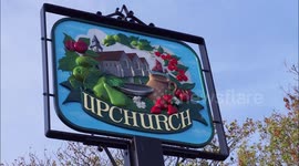 Kent village prepares for Remembrance Day, UK