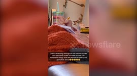 US grandmother takes notes during 30 Marvel superhero movies so she can talk to grandkids about them