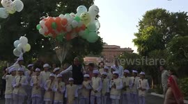 Rajasthan CM Ashok Gehlot celebrated Childrens Day in Jaipur