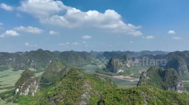 The Karst Landscape in Chongzuo, China