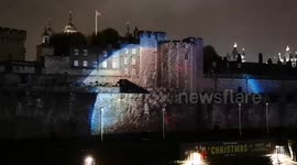 Tower of London hosts light show telling human story from Big Bang to present day