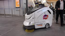 Robot Cleaner London Bridge Station London England