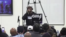Grandmaster Flash Speaks At Wilmington Audiovisual Lecture