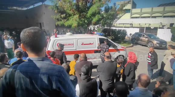 Jabalia refugee camp's fire: Funeral procession takes place in Gaza