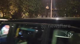 Crowds gather at Tower of London live spectacular light show