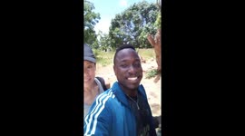 We were travelling to catch a bus together with my friend on the mortocycle