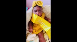 Have You ever seen a 2 Months Old Baby This Tall And Big Coz She’s Huge