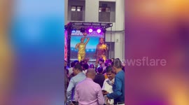 Indian plans to take gold statue of Maradona and 'hand of god' to Qatar