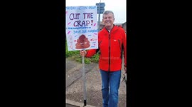 Chichester residents loudly protest Southern Water sewage scandal