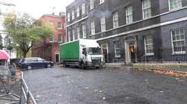 Carpets arrive at 11 Downing Street