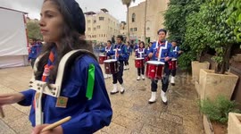 ustodian of the Holy Land Father Francesco Patton arrives to hold a ceremony at the Church of the Nativity