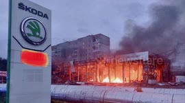Zaporizhzhia Southern Ukraine Businesses Attacked By Putins Terrorists