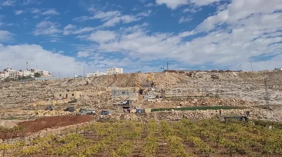 Israeli bulldozers demolish two Palestinian-owned houses in the West ...