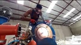 Polystyrene machines repair and installation with production of Polystyrene foams