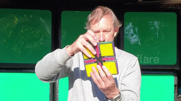 Man makes a bizarre flat and floppy version of the classic Rubik's Cube puzzle