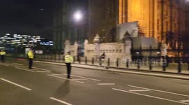 Westminster blocked off after Albanians celebrate Independence Day in London
