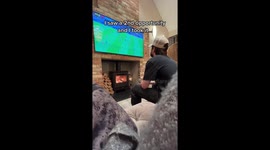 American TV star turns off telly as her Brit boyfriend watches England in World Cup