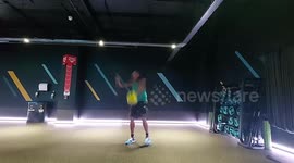 Brit who took up kettlebell juggling just 2 years ago after getting unfit has come third in European competition