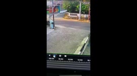 Bike running on road without rider