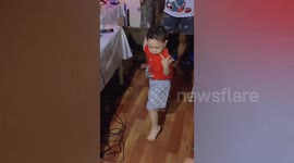 Little boy, 3, shows off impressive K-pop dance moves