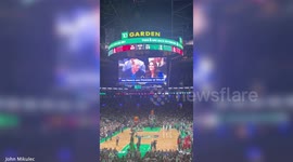 Prince and Princess of Wales met with boos from the crowd at a basketball game in Boston