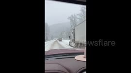 Winter storm causes severe driving conditions in Western Montana
