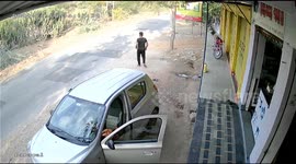 Matter of seconds: Four-year-old miraculously survives terrible car crash