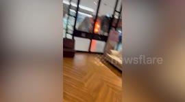 Thailand shopping mall fire sparks panic as thousands flee building