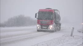 A Cold Spelling Is Coming For The UK - This Is A Winter Montage of Snow Footage